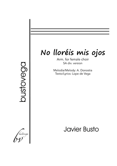 NO LLORÉIS MIS OJOS
