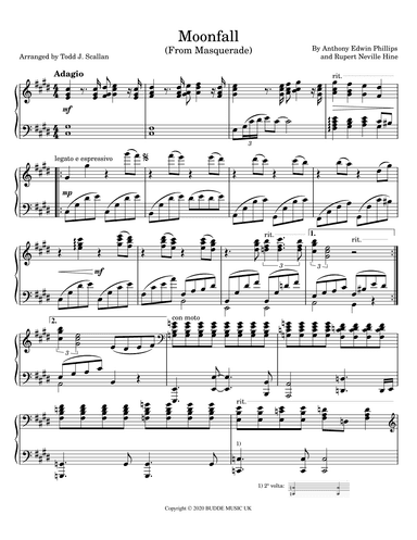 Moonfall (arr. Todd J. Scallan)