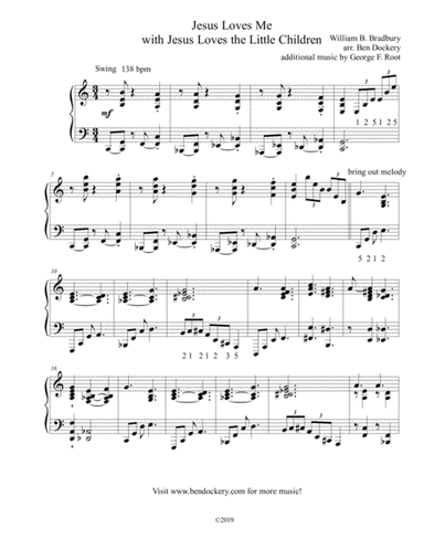 Jesus Loves Me (with Jesus Loves the Little Children) (arr. Ben Dockery)