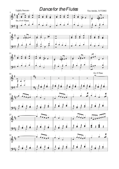 Dance for the Flutes
