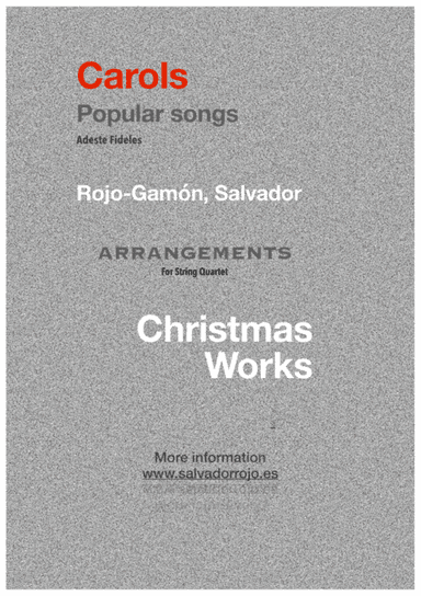 Adeste fideles for String Quartet (arr. Salvador Rojo-Gamon)