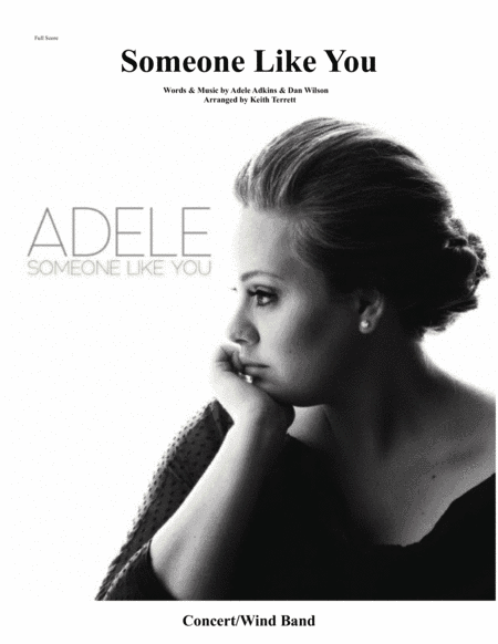 Someone Like You (arr. Keith Terrett)