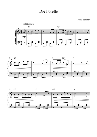 Die Forelle (D.550, The Trout) (arr. Kaiserin Rebecca)