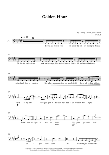 Golden Hour (arr. SMMUS)