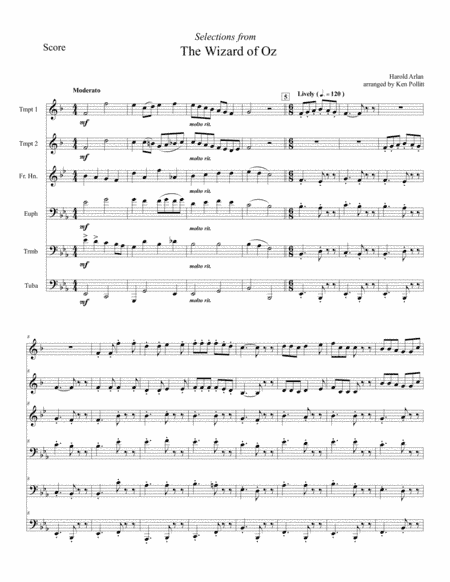 Selections from The Wizard of Oz (arr. Ken Pollitt)