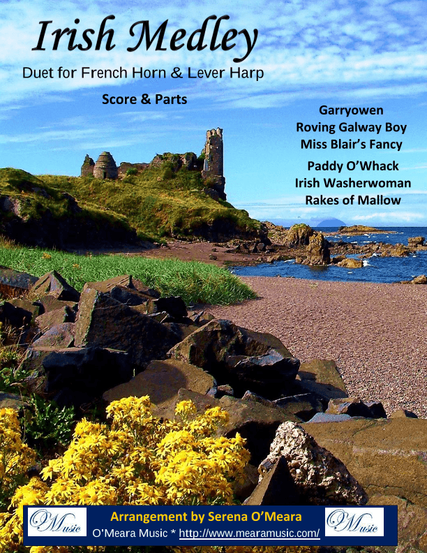 Irish Medley, Duet for French Horn & Lever Harp (arr. Serena O'Meara)