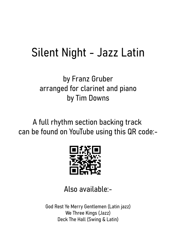 Silent Night - Latin Jazz (arr. Tim Downs)