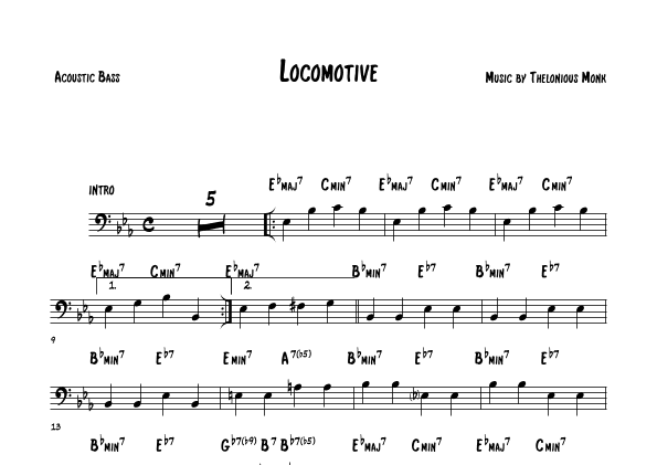 Locomotive (arr. The Sheet Music Library)