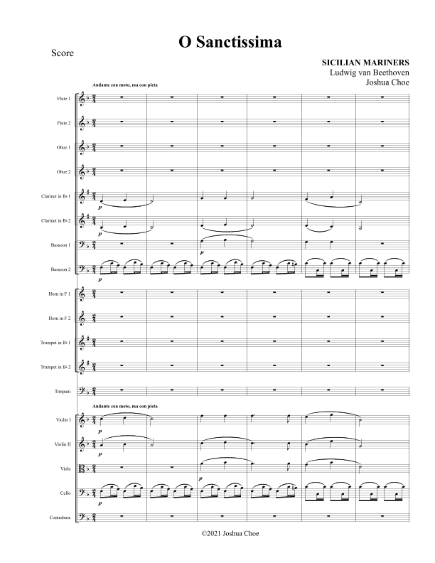 O Sanctissima (arr. JMJ Arrangements)