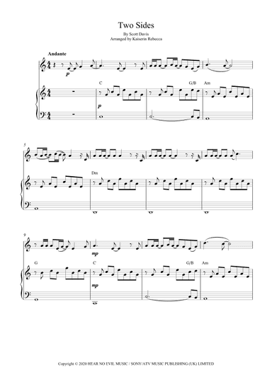 Two Sides (arr. Kaiserin Rebecca)