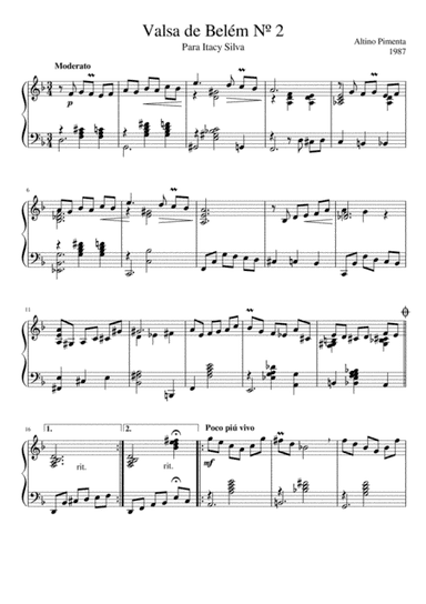Valsa de Belém Nº 2 (arr. Altino Pimenta)