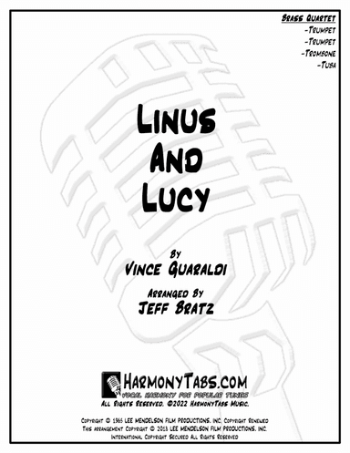 Linus And Lucy (arr. Jeff Bratz)