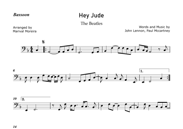 Hey Jude (arr. Marival Moreira)