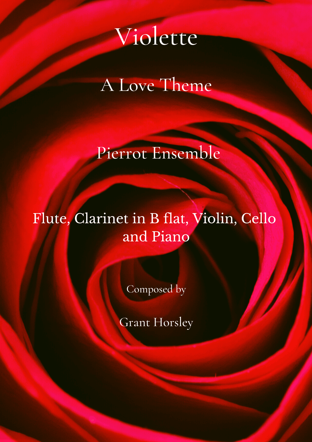 Violette- A Love Theme for Pierrot Ensemble