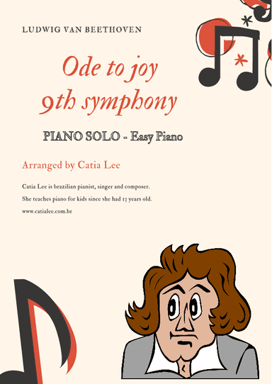 Ode To Joy (9th Symphony) - Beethoven For Piano (arr. Catia Lee)