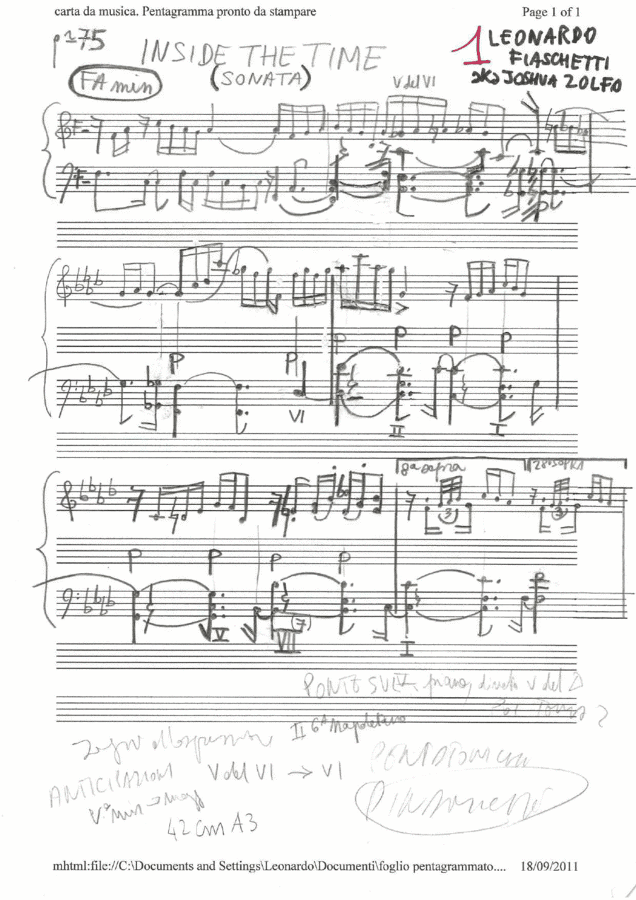 inside the time written by me in 2012