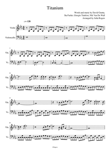 Titanium (arr. Julia Rogers)