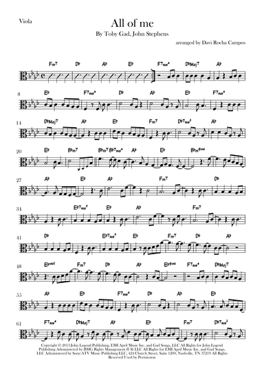 All Of Me (arr. Davi Rocha Campos)