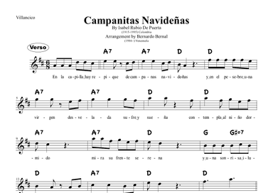 Campanitas Navidenas (arr. Bernardo Bernal Hidalgo)