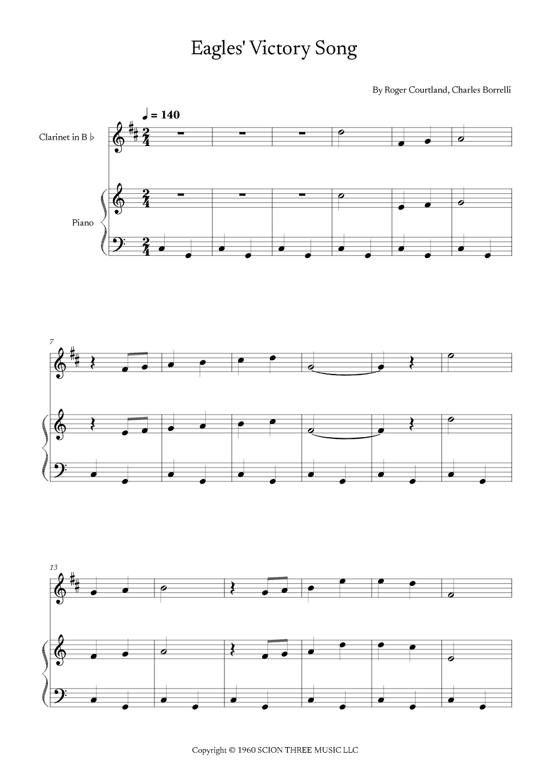 Eagles' Victory Song (arr. Marcony Carvalho)