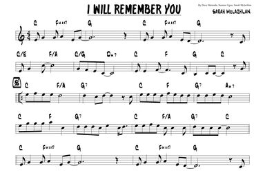 I Will Remember You (arr. Joseph Hasper)