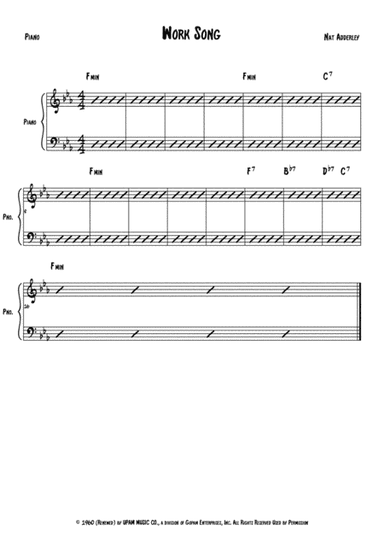 Work Song (arr. Anderson Quevedo)