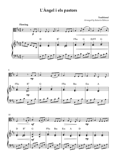 L'Àngel i els pastors (arr. Kaiserin Rebecca)