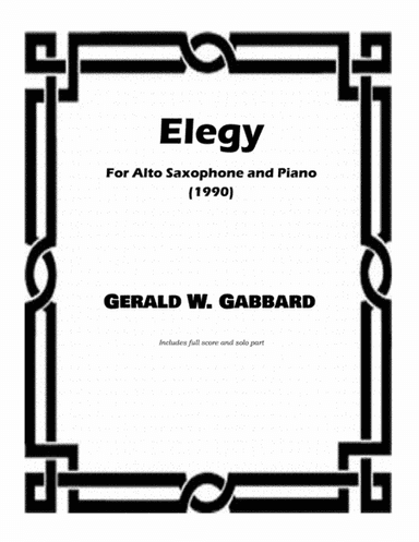 Elegy (1990)