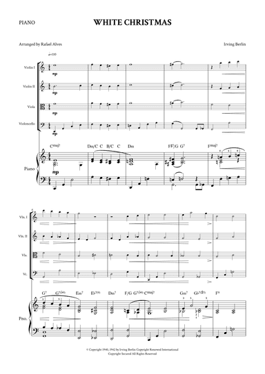White Christmas (arr. Rafael Alves)