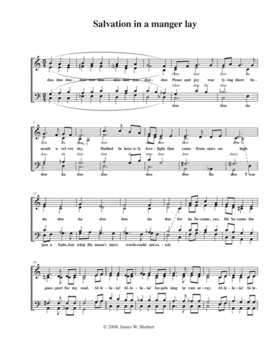 Salvation in a Manger Lay