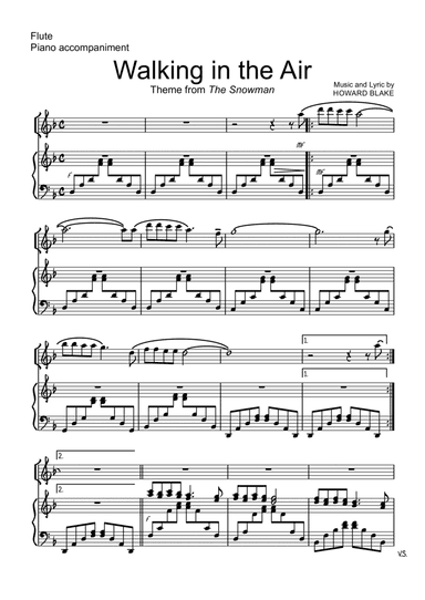 Walking In The Air (arr. Merlin Sisko)