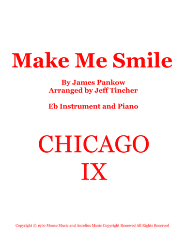 Make Me Smile (arr. Jeff Tincher)