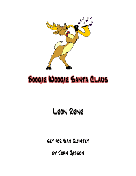 Boogie Woogie Santa Claus (arr. John Gibson)
