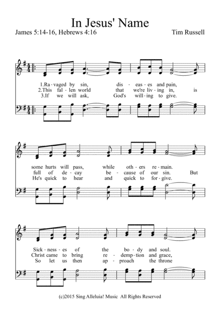In Jesus' Name