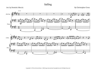 Sailing (arr. Dominic Meccia)