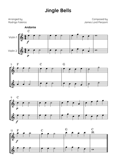 Jingle Bells (arr. Rodrigo Faleiros)