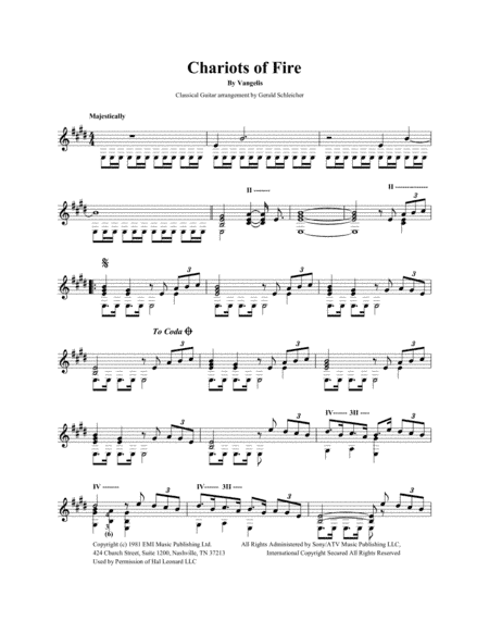 Chariots Of Fire  from the Feature Film CHARIOTS OF FIRE (arr. Gerald Schleicher)