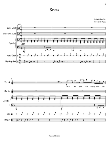 Snow (arr. Ruth Owen)