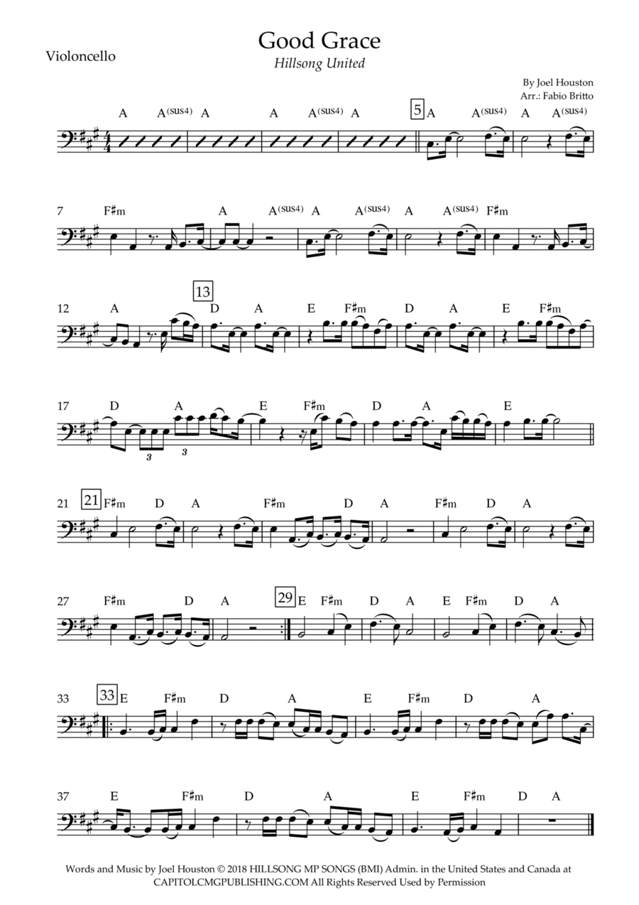 Good Grace (arr. Fabio Britto)