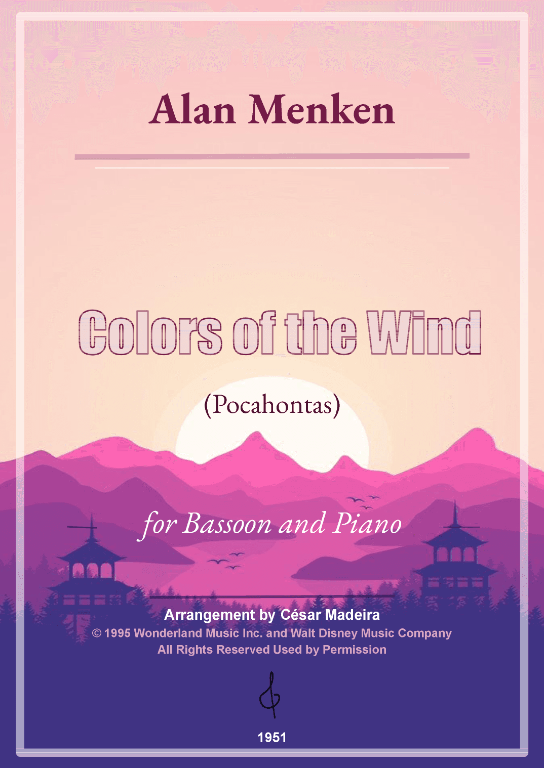 Colors Of The Wind (arr. César Madeira)