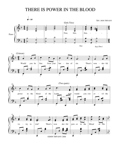 There's Power In The Blood