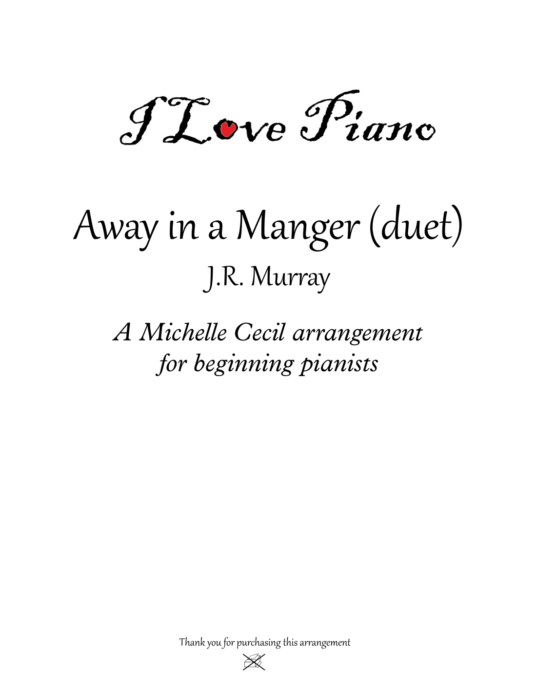 Away in a Manger (arr. Michelle Cecil)
