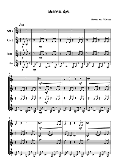 Material Girl (arr. Verena Watkiss)