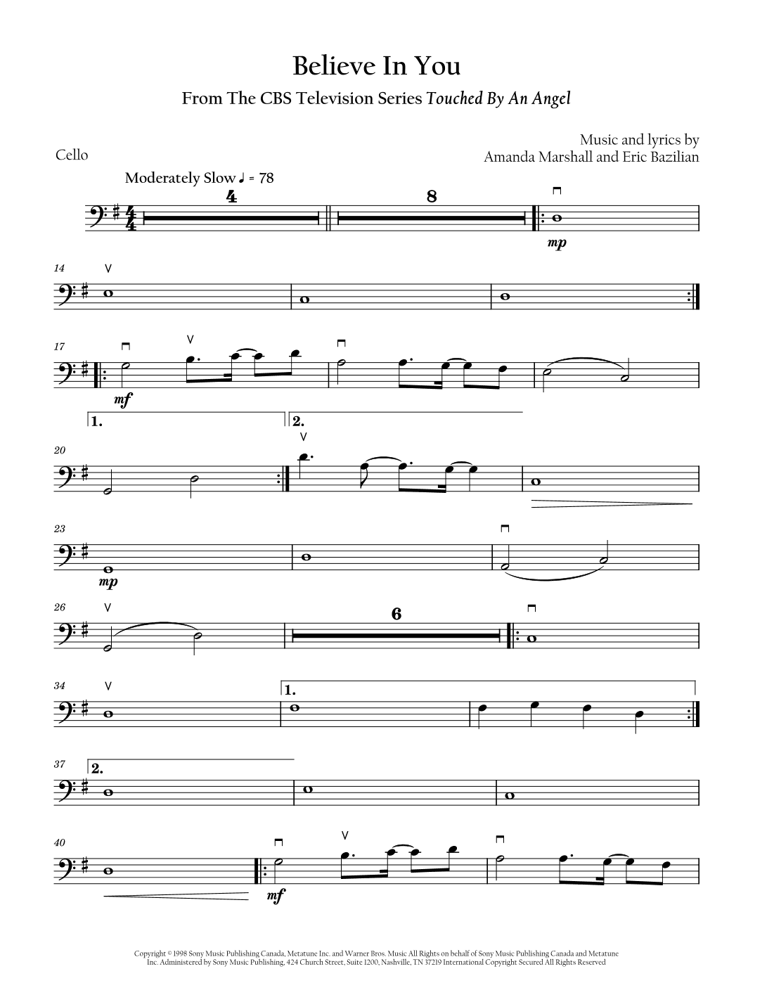 Believe In You (arr. David Lartey)