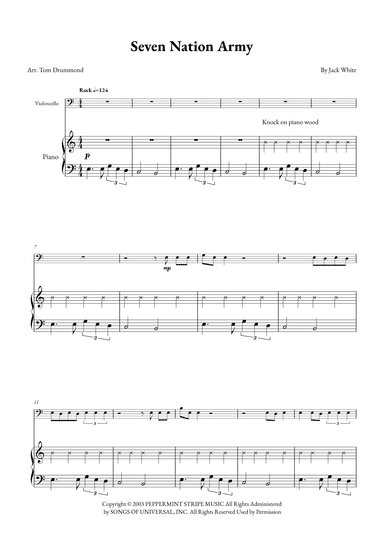 Seven Nation Army (arr. Tom Drummond)