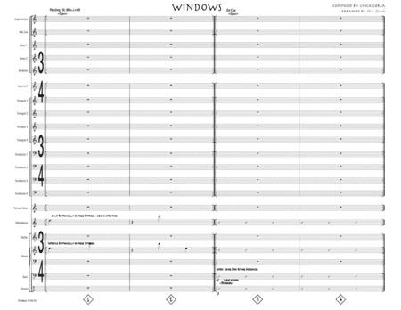 Windows (arr. Drew Zaremba)