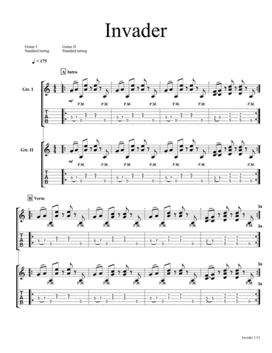 Invader (arr. Angel V. Fortiz)