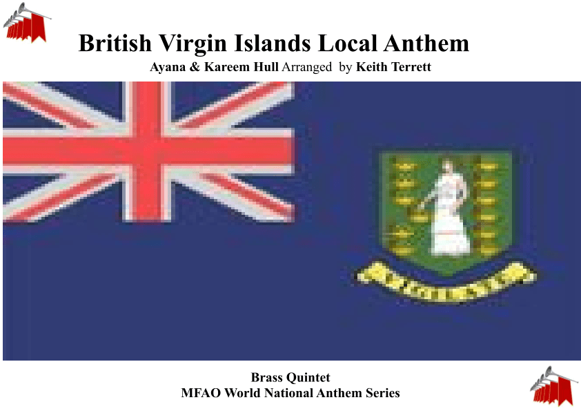 British Virgin Islands Local Anthem for Brass Quintet (arr. Keith Terrett)