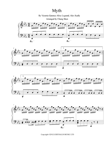 Myth (arr. Chang Shen)