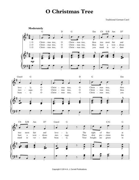 O Christmas Tree (arr. Mark Phillips)